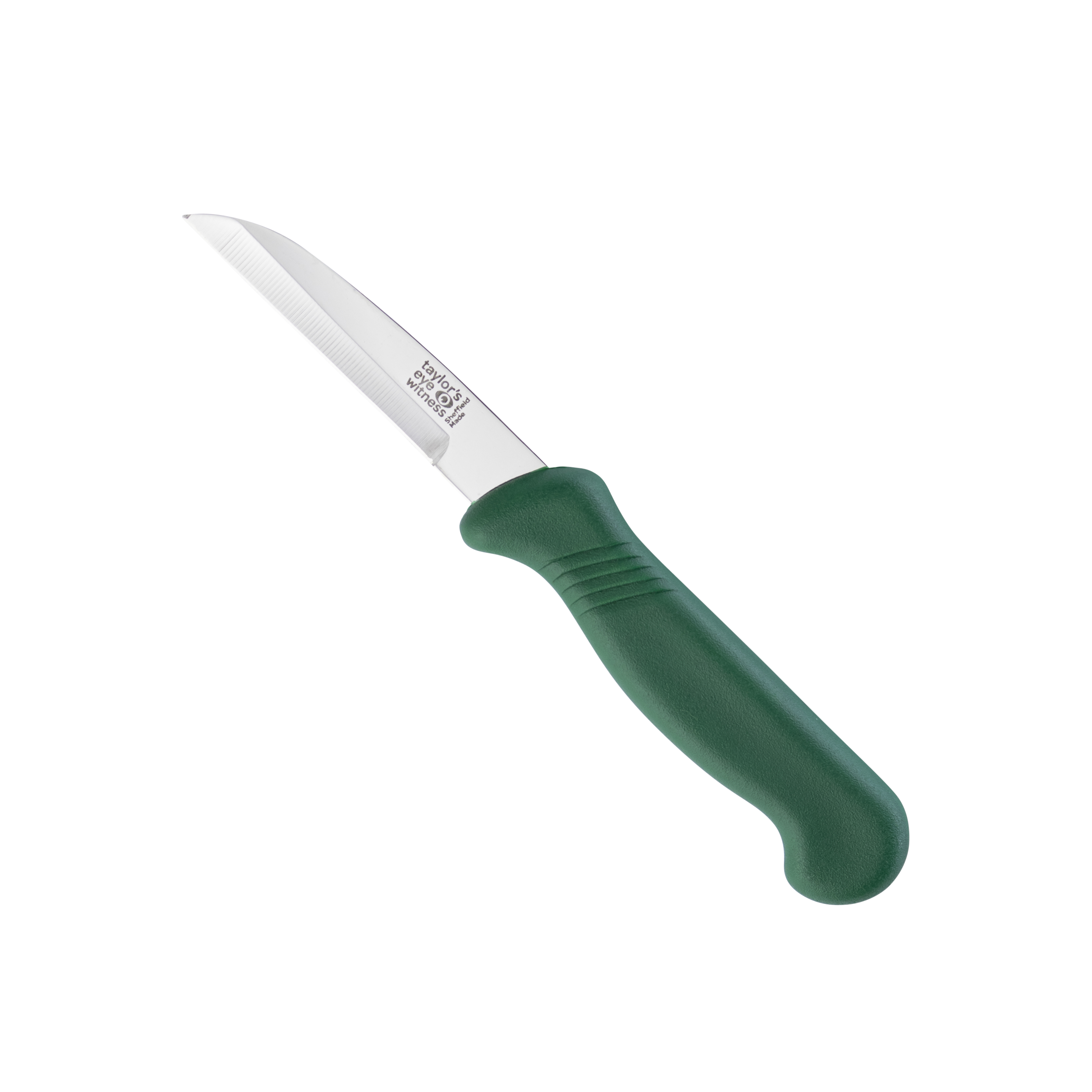 Paring Knife 89mm Green Handle